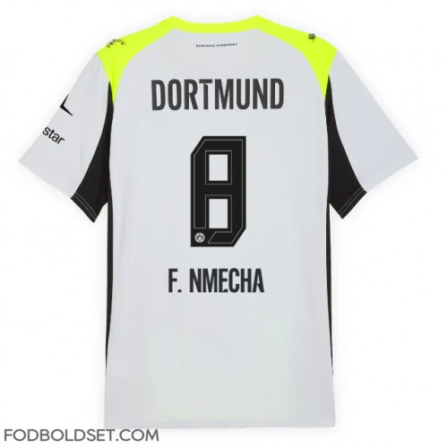Borussia Dortmund Felix Nmecha #8 Udebanetrøje 2025-26 Kortærmet